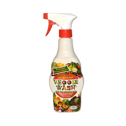 Bulk Saver Pack 72x16 OZ : Citrus Magic Veggie Wash - 16 oz