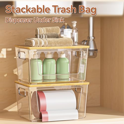 spospo Plastic Clear Storage Container