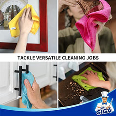 MR.SIGA Microfiber Cleaning Cloths