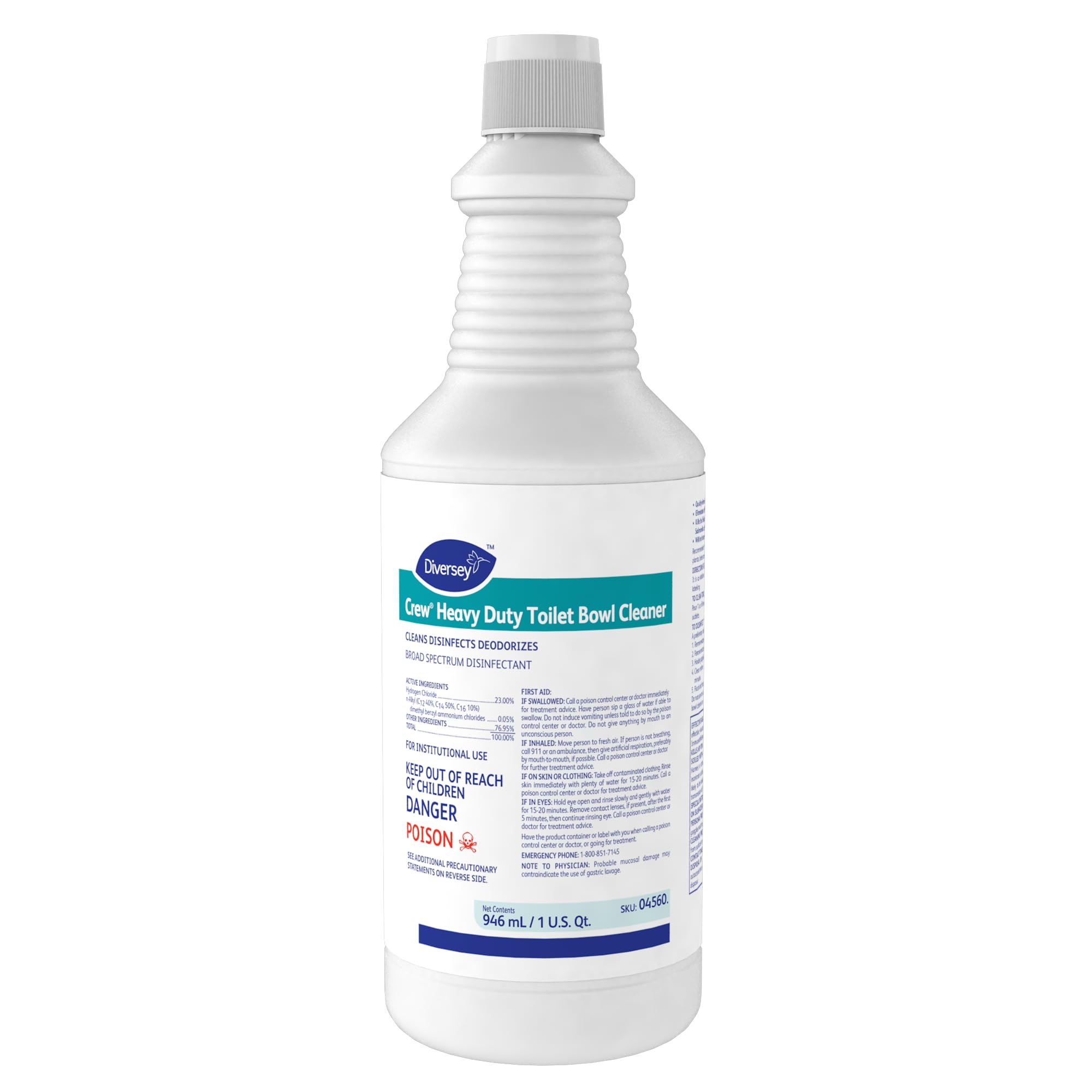 Heavy Duty Toilet Bowl Cleaner 32 oz Pack of 12