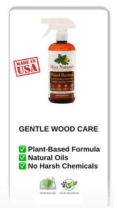 Natural Wood Cleaner & Furniture Conditioner - Plant-Based 16oz