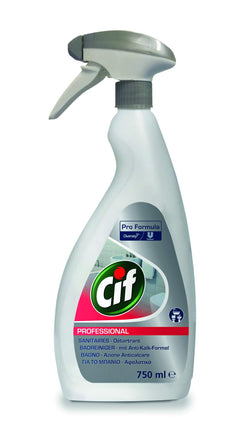 Cif Professional 2-in-1 Bathroom Cleaner Spray 750ml