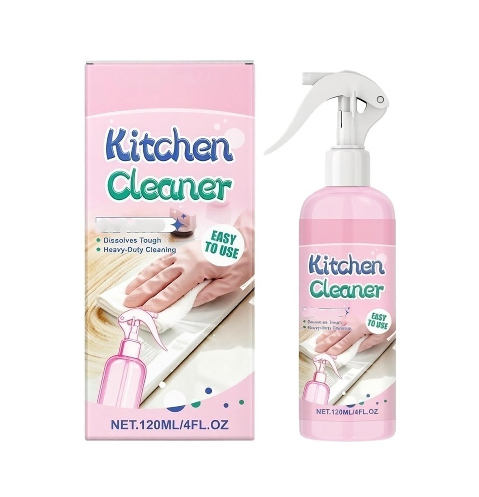 Kitchen Grease Cleaner Spray 120 ml
