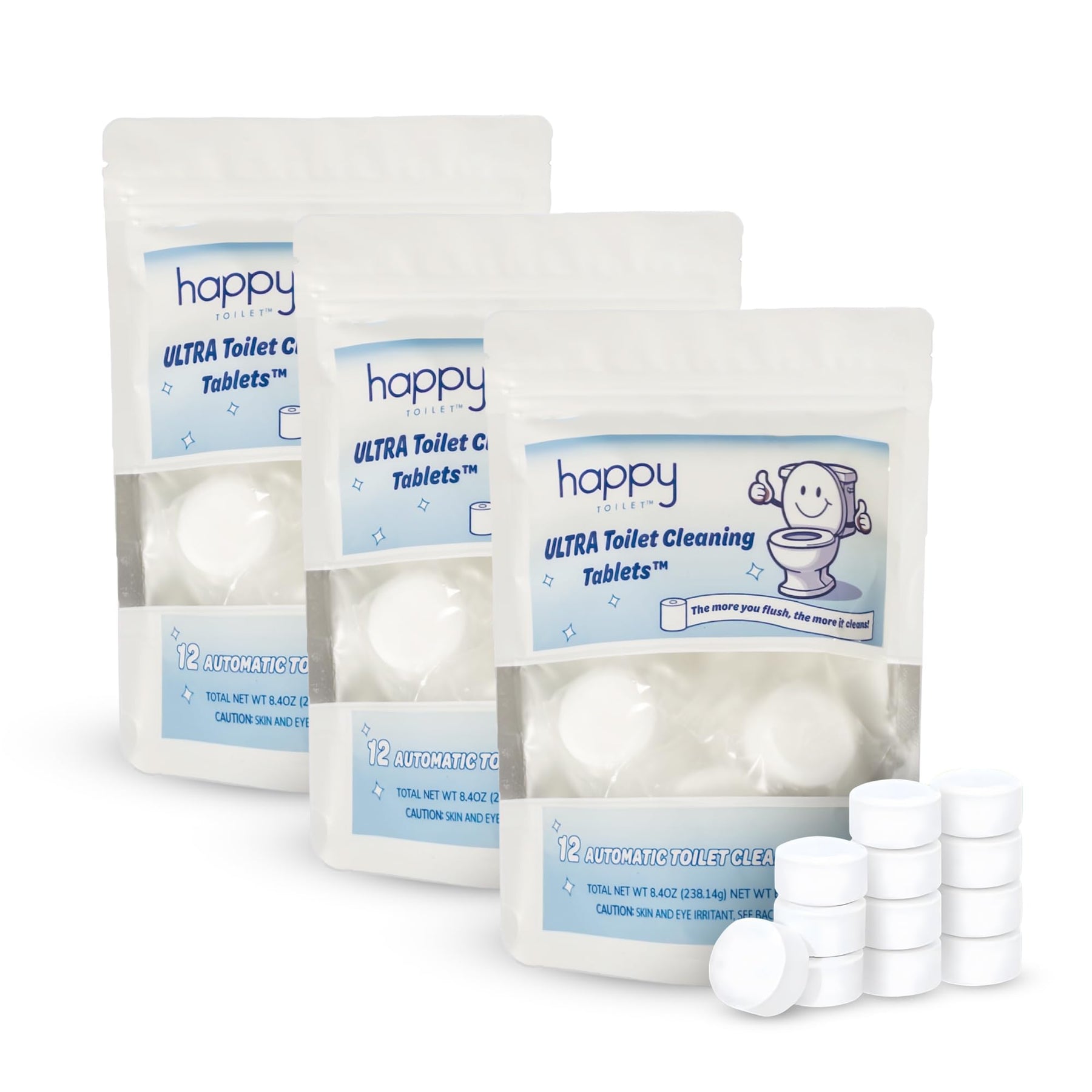 Happy Toilet Cleaner Original Tabs