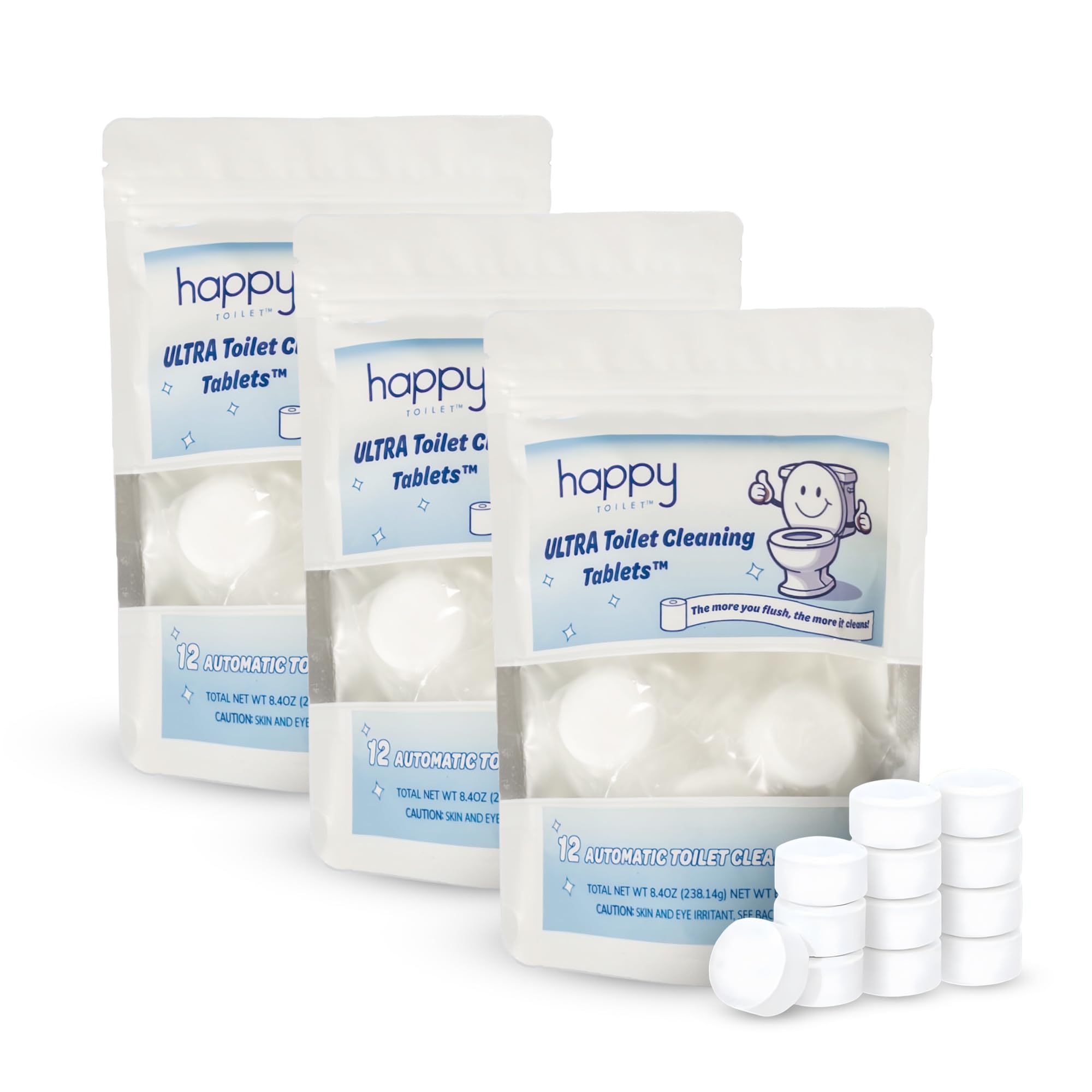 Happy Toilet Cleaner Original Tabs
