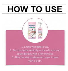 Kitchen Grease Cleaner Spray 120 ml