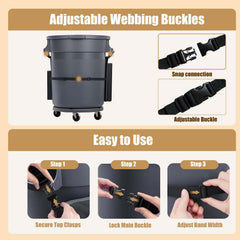 Heavy Duty Trash Can Cleaning Caddy Bag