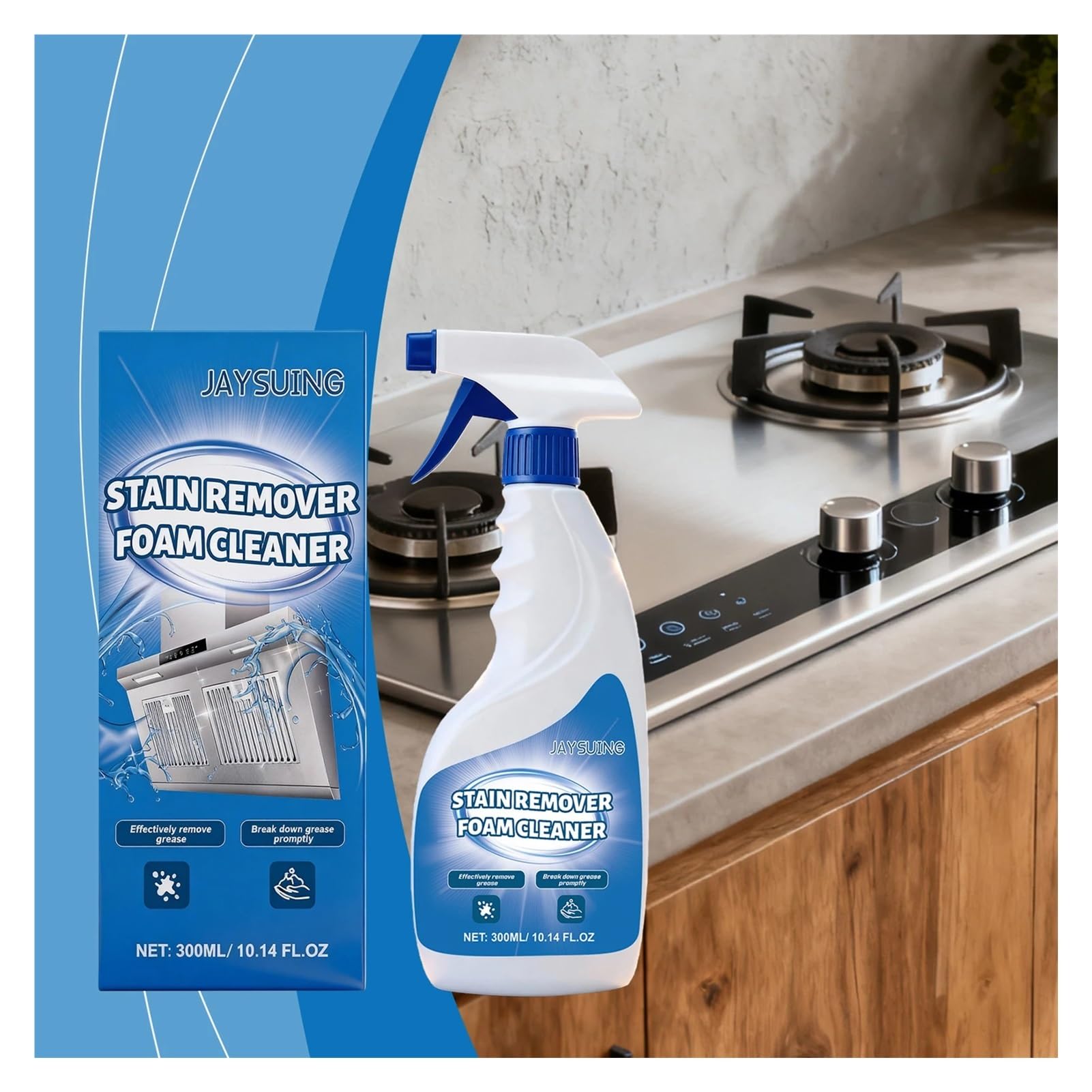 Kitchen Multi Surface Degreaser Spray 360° Cleaner