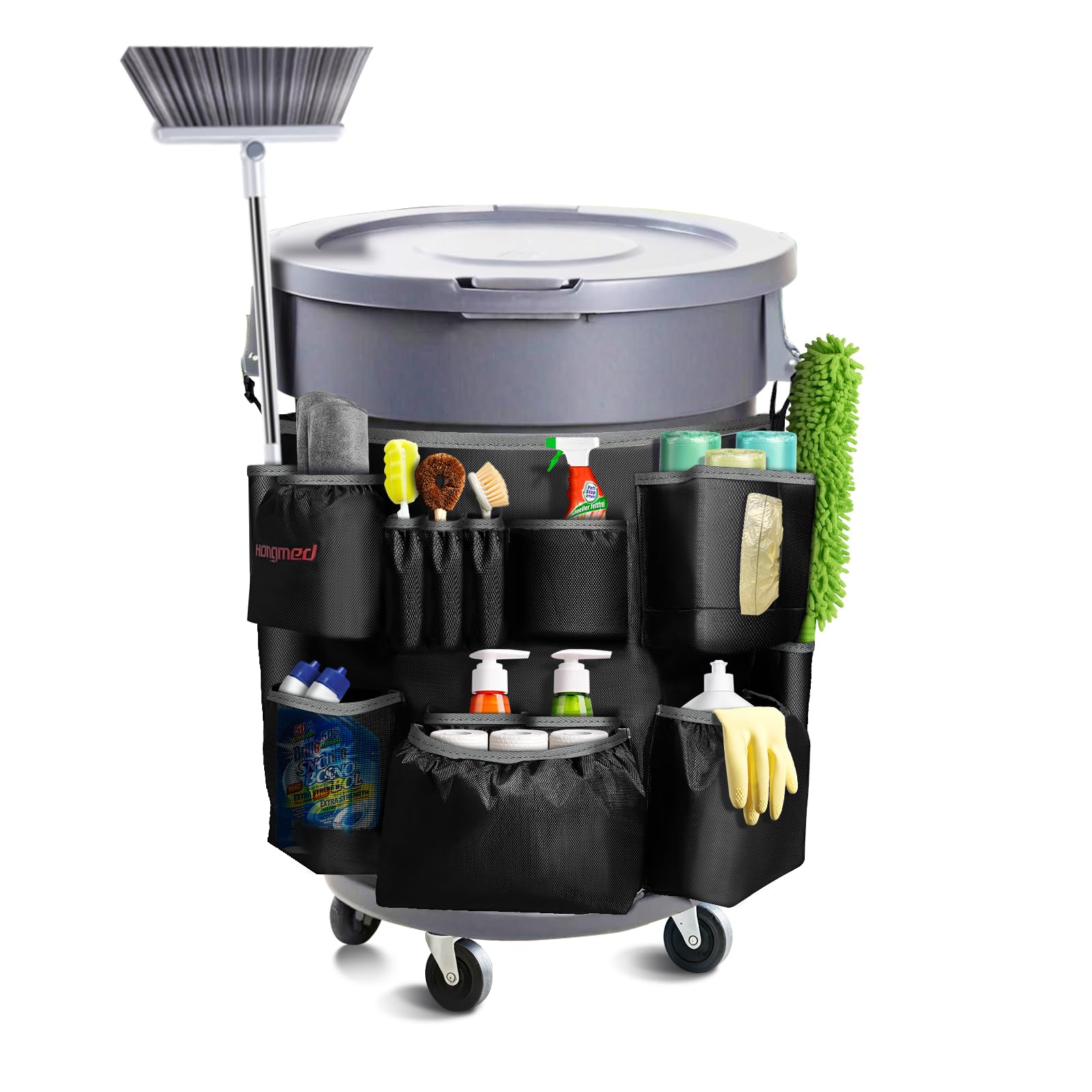 Heavy Duty Trash Can Cleaning Caddy Bag