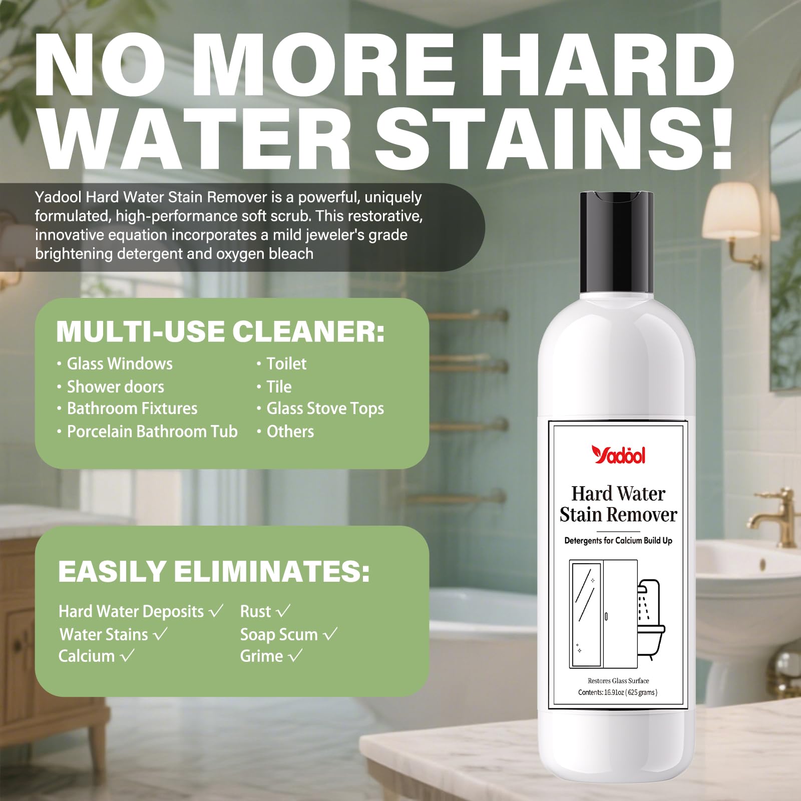 Hard Water Stain Remover 16.91 oz