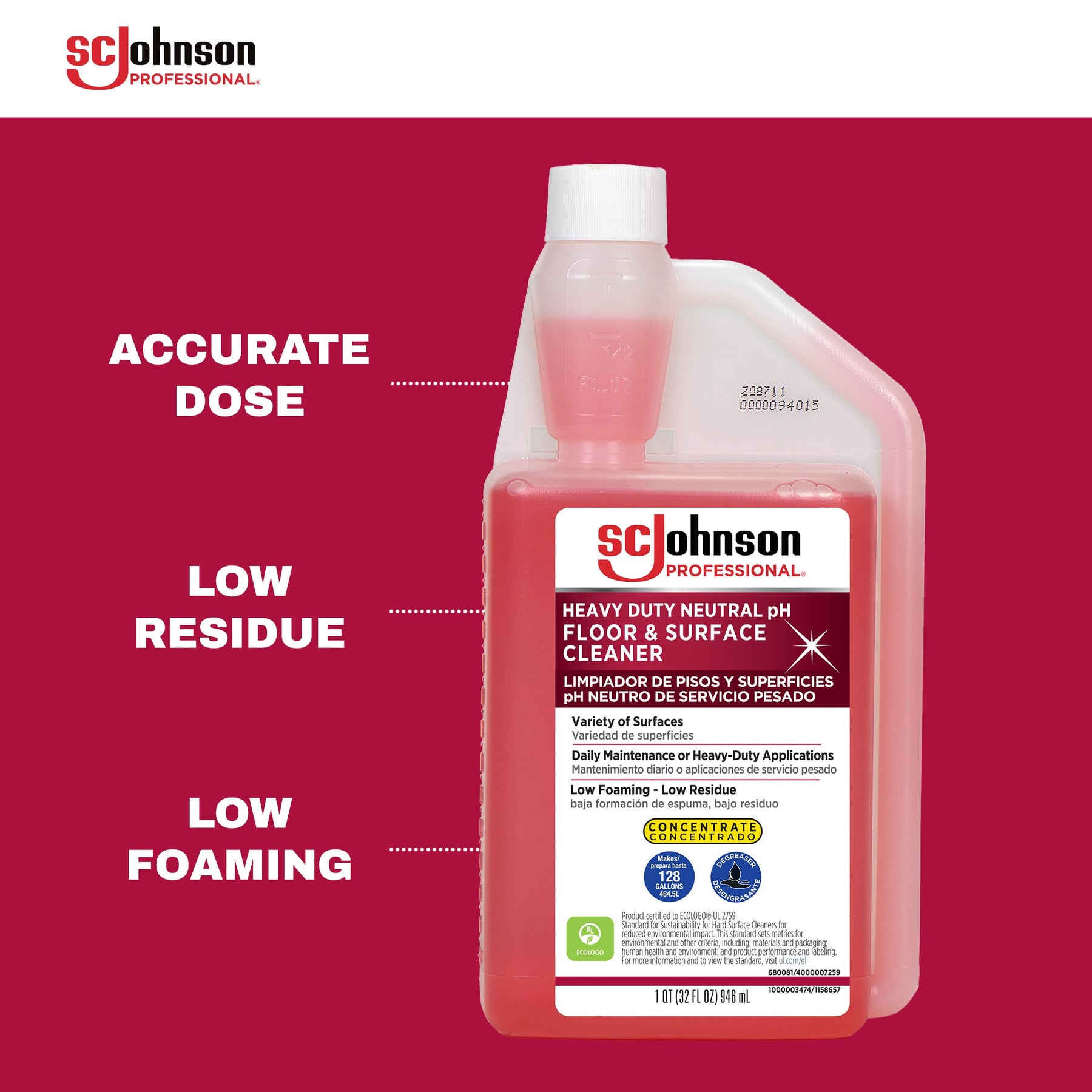 Neutral pH Floor & Surface Cleaner Concentrate
