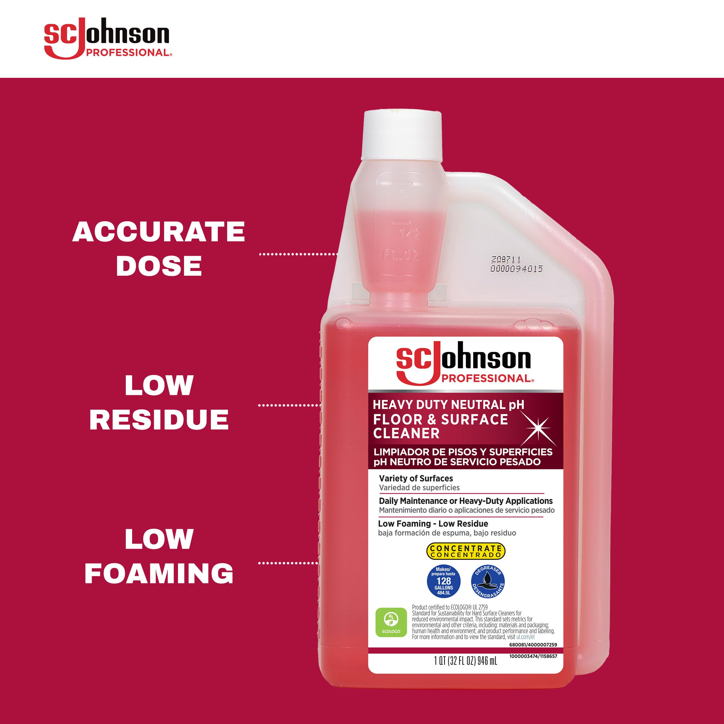 Neutral pH Floor & Surface Cleaner Concentrate