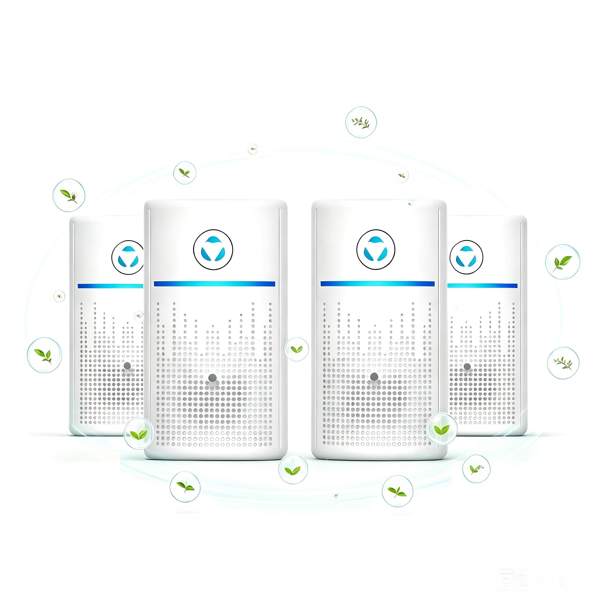 Plug In Air Purifier Ionizer, Air Freshener Plug in for Home Bedroom