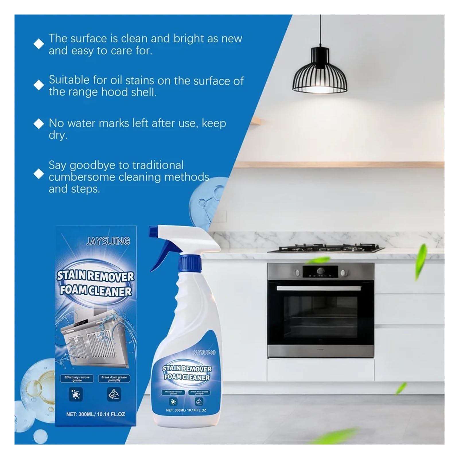 Kitchen Multi Surface Degreaser Spray 360° Cleaner