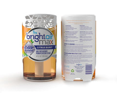 Bright Air Max Odor Elimiantor Air Freshener, Wild Lavender, 4 oz, 6 Pack