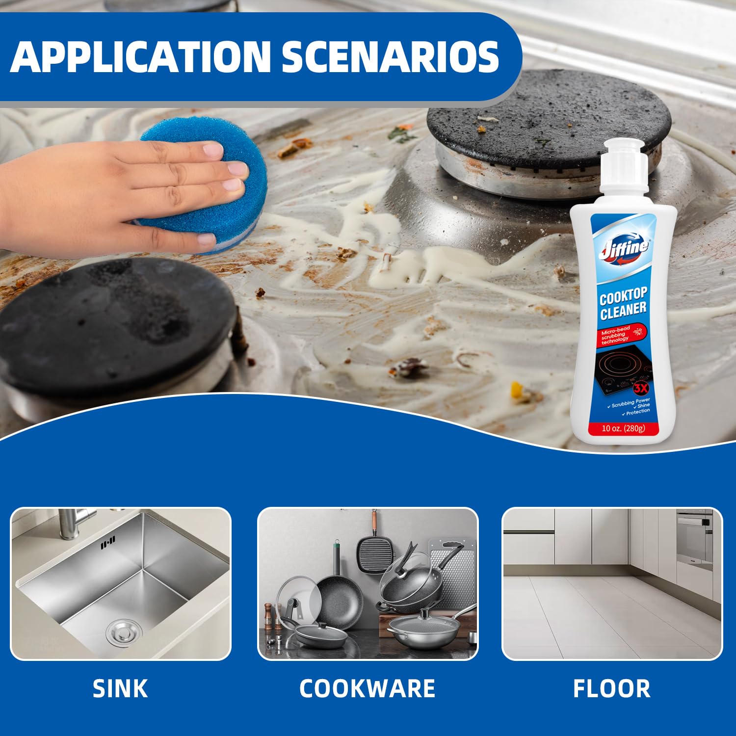 Heavy Duty Stovetop Cleaning Cream