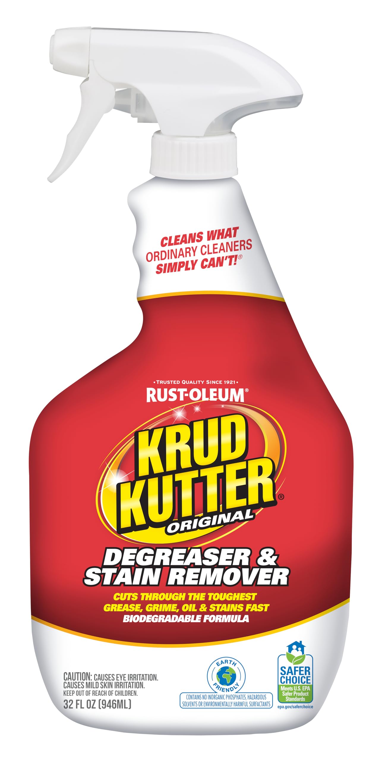 Heavy Duty Multi Surface Degreaser Spray 32 oz Pack of 12