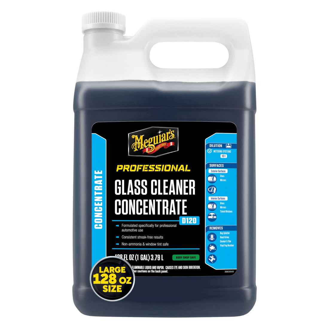 Professional Glass Cleaner Concentrate 1 Gallon