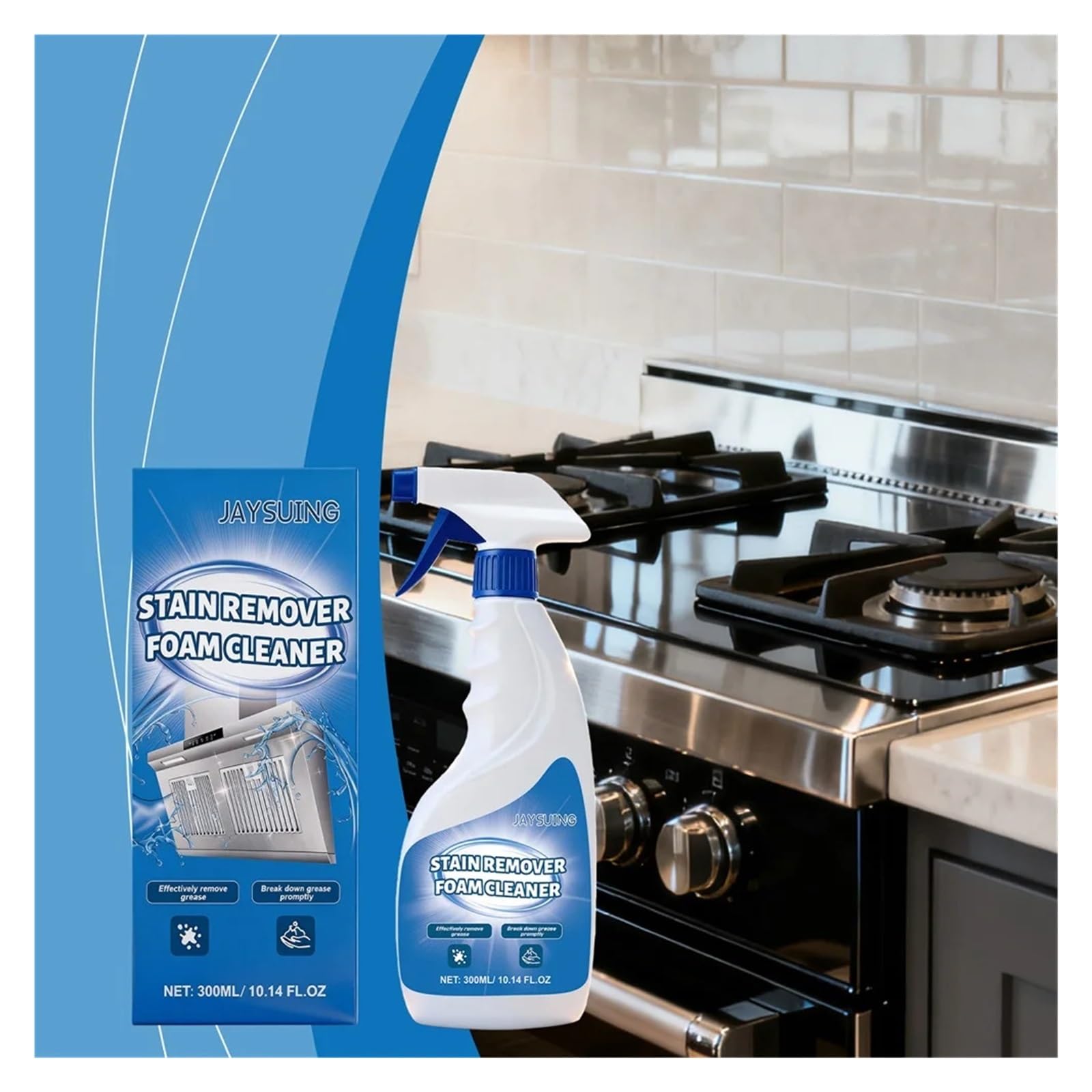 Kitchen Multi Surface Degreaser Spray 360° Cleaner