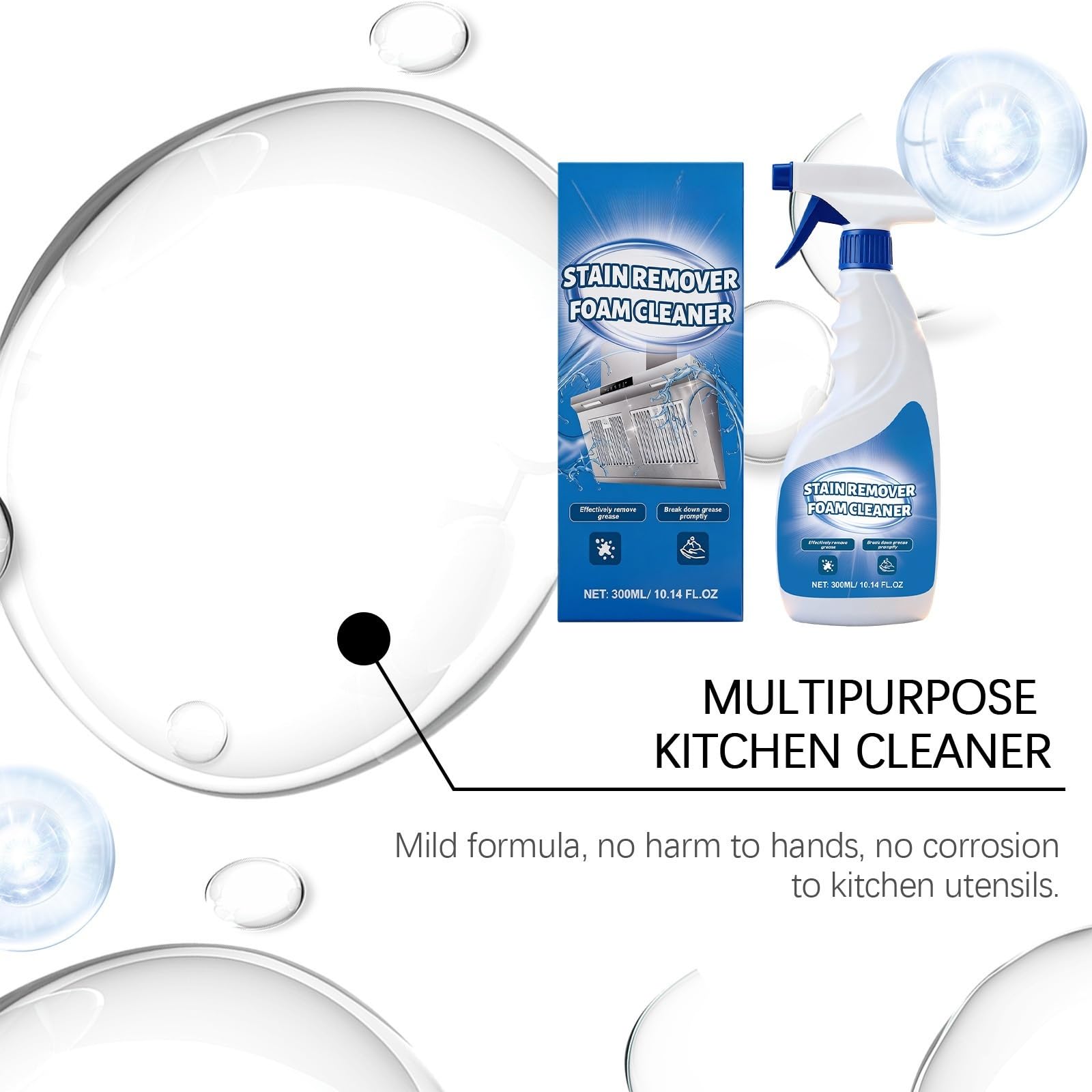Multi Surface Oil Stain Cleaner Spray 300 ml
