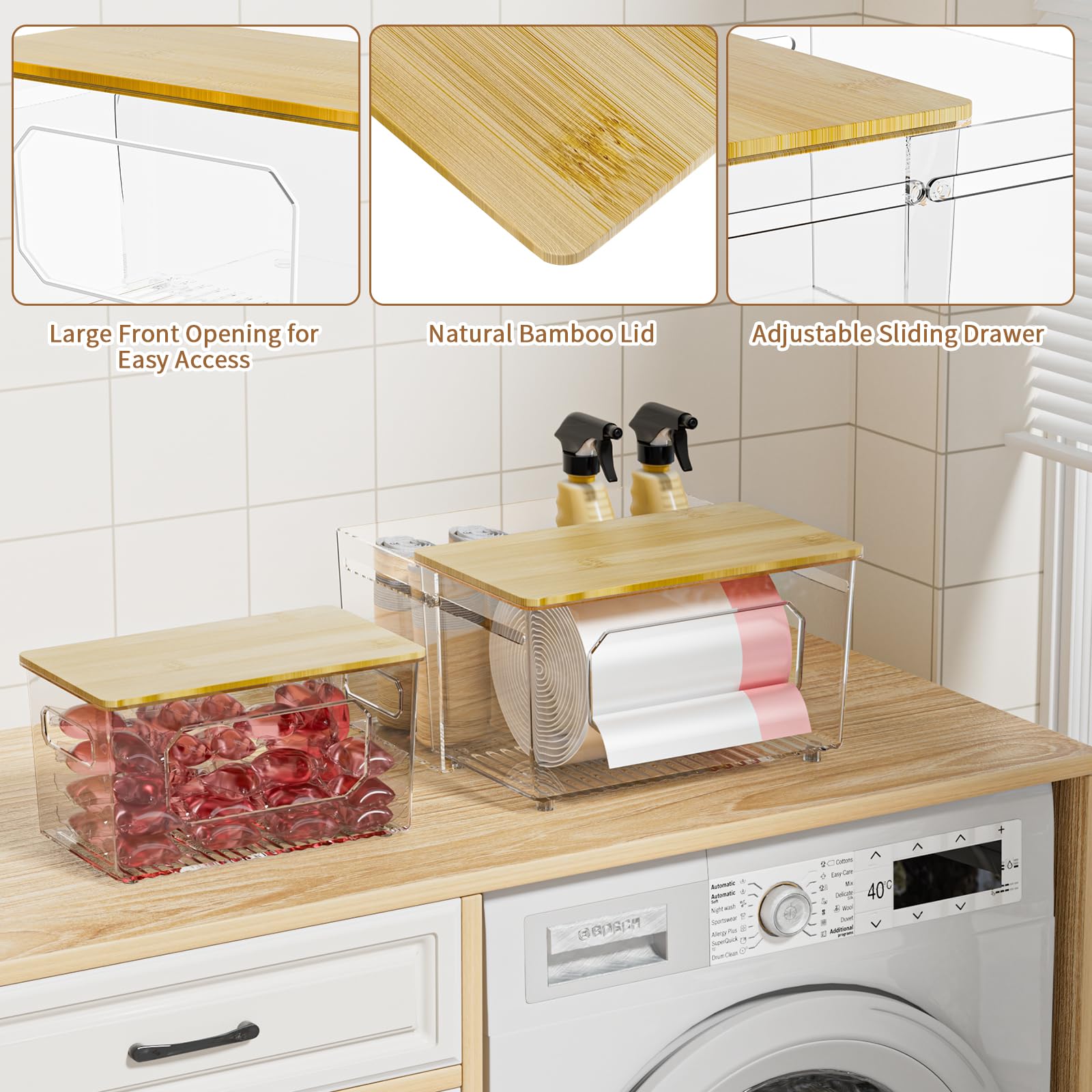 Stackable Trash Bag Dispenser