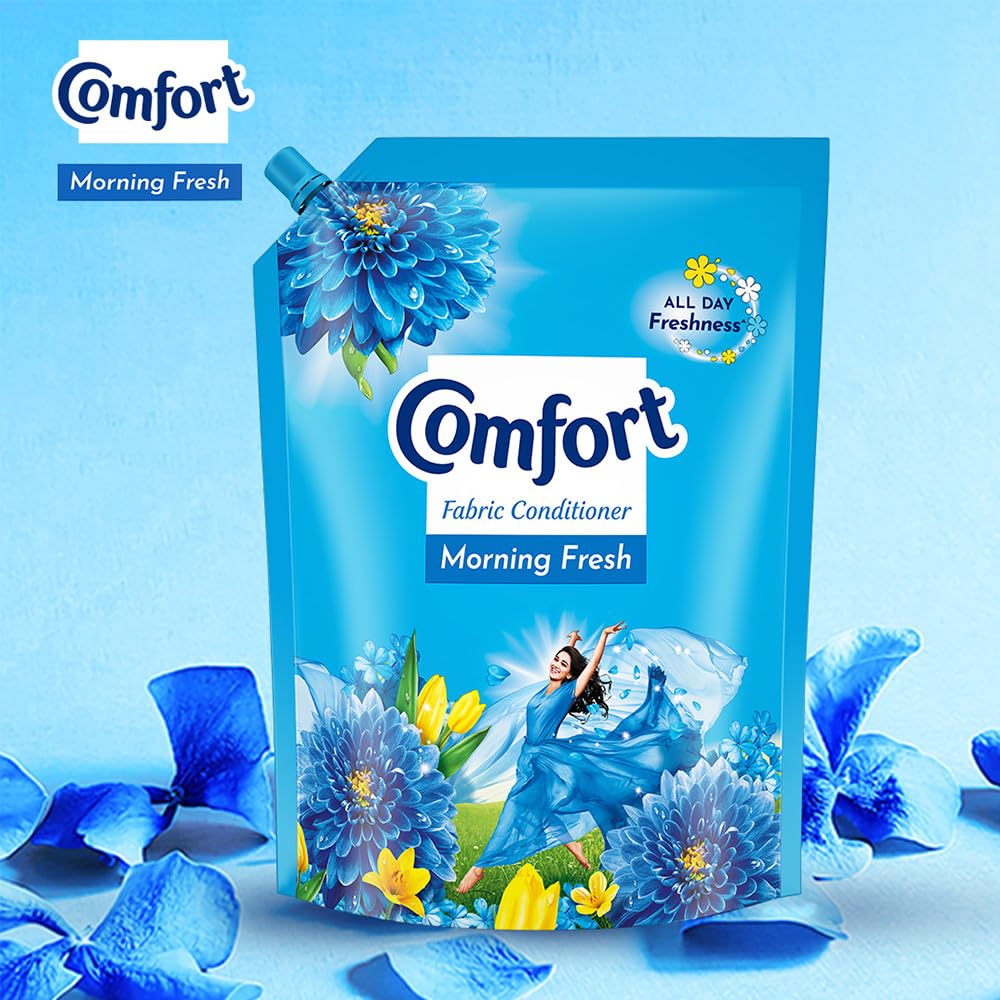 Comfort Fabric Softener, Liquid, Fresh Breeze, 2 Liters