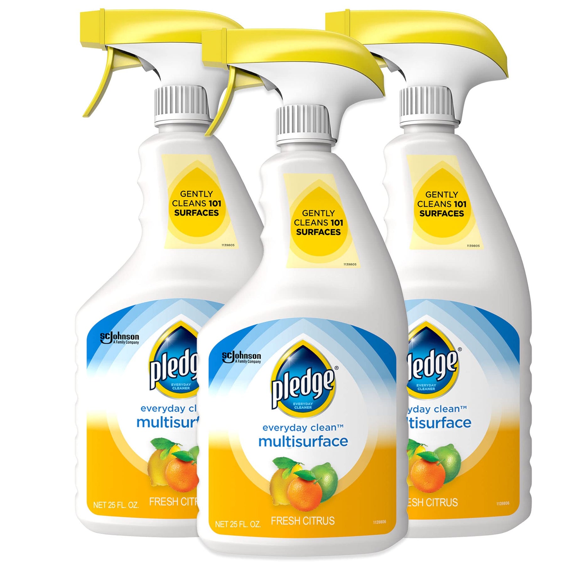 Pledge Multisurface Cleaner, Everyday Clean, Trigger, Fresh Citrus Scent