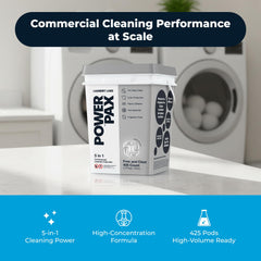 5-in-1 Laundry Detergent Pods for Commercial Laundry