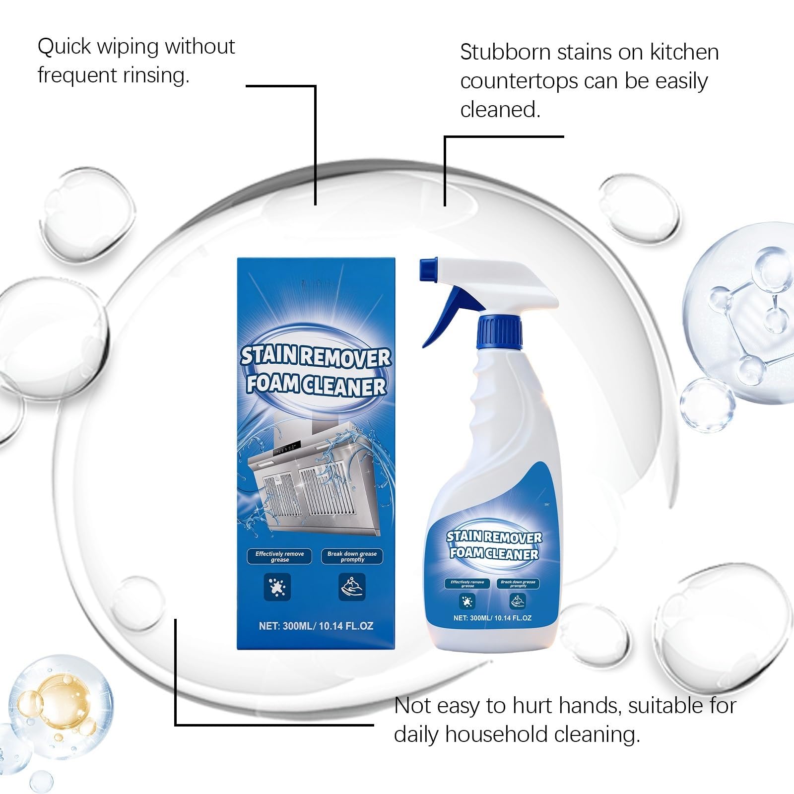 Multi Surface Oil Stain Cleaner Spray 300 ml