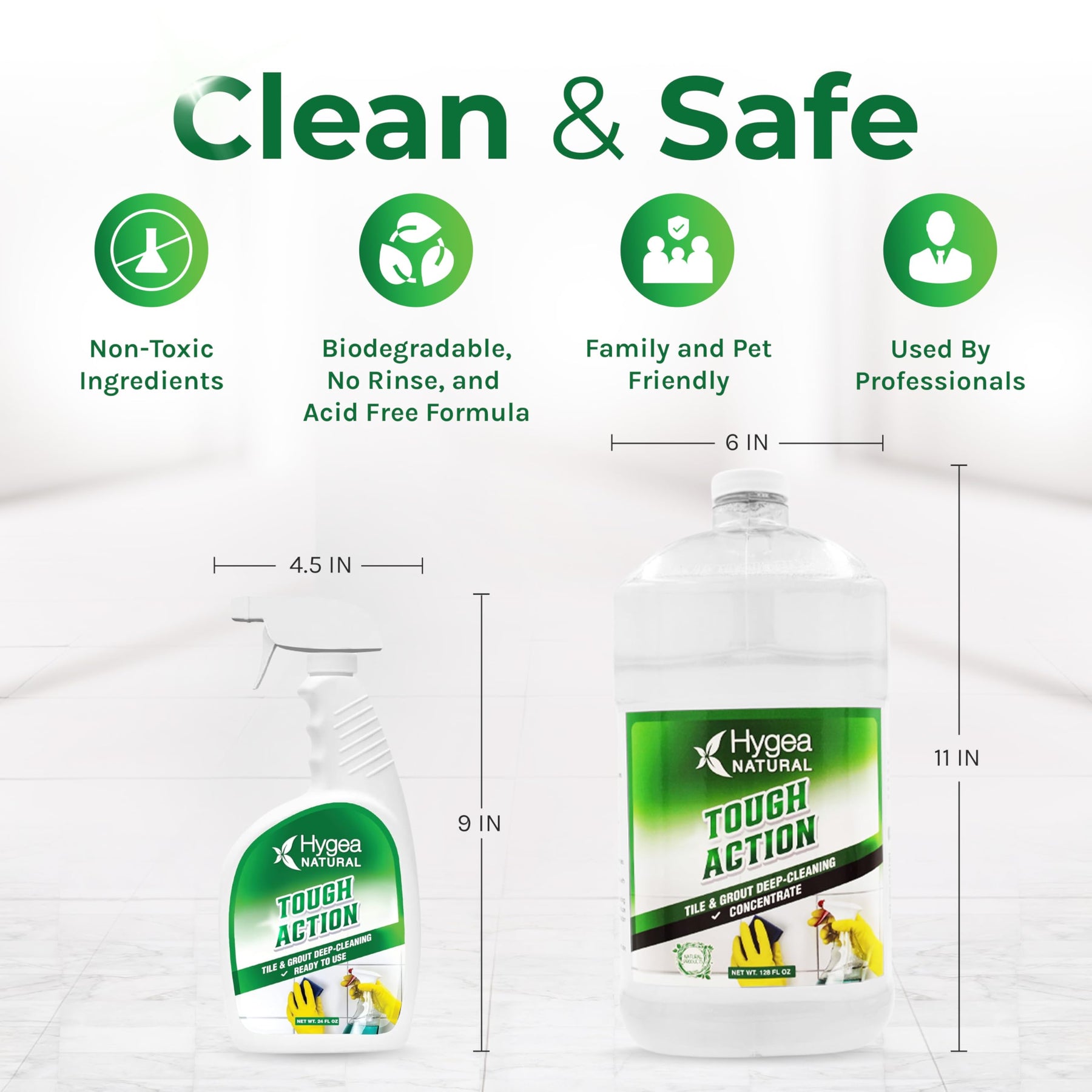 Natural Enzyme Tile & Grout Cleaner