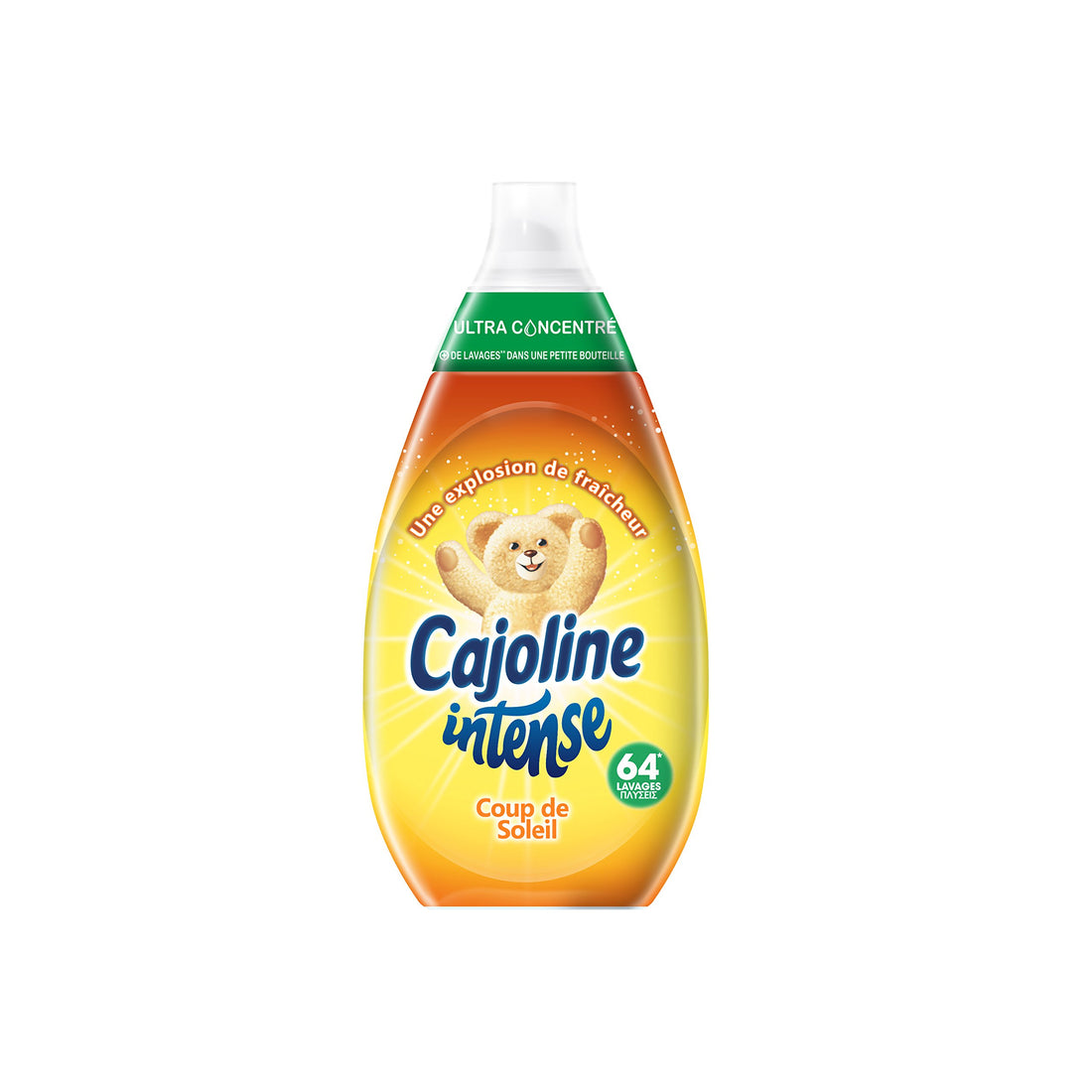 Cajoline Intense Sunburn Concentrated Softener 960ml 64 Washes – Pack of 3
