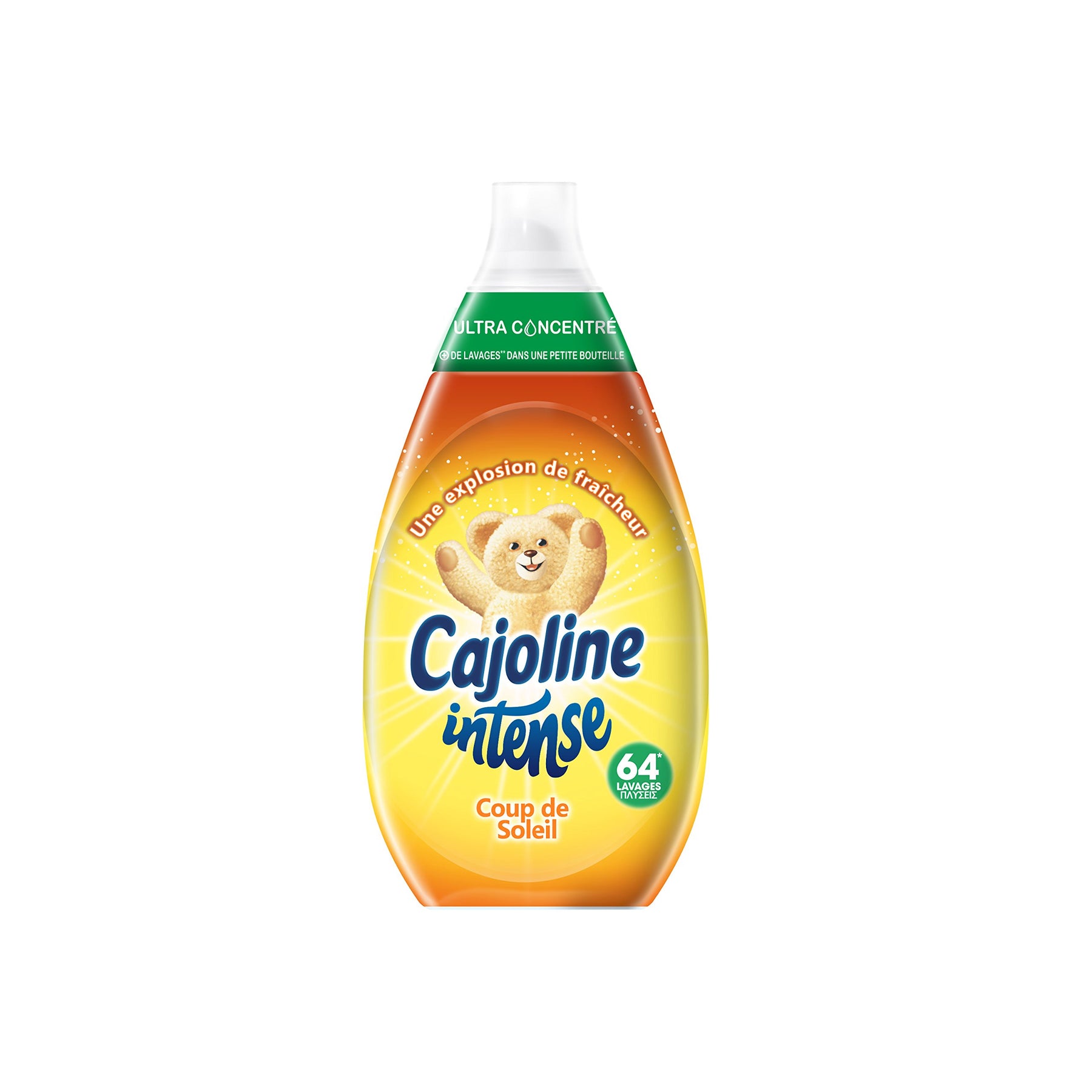 Cajoline Intense Sunburn Concentrated Softener 960ml 64 Washes – Pack of 3