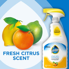 Pledge Multisurface Cleaner, Everyday Clean, Trigger, Fresh Citrus Scent