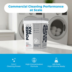 5-in-1 Laundry Detergent Pods for Commercial Laundry