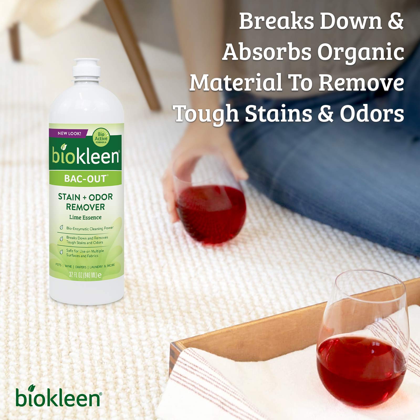 Bac-Out Stain and Odor Remover Squeeze Bottle