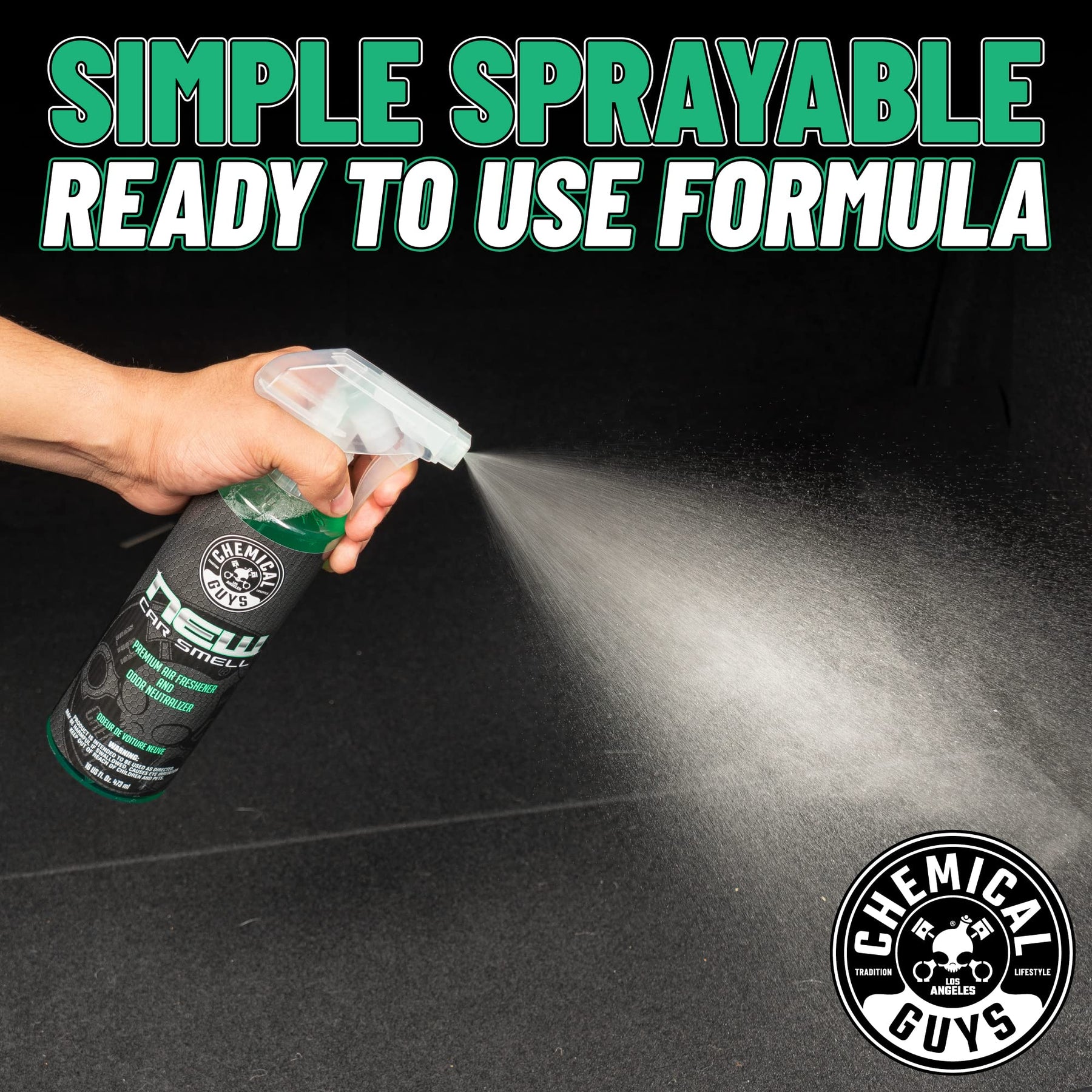 New Car Scent Air Freshener & Odor Eliminator