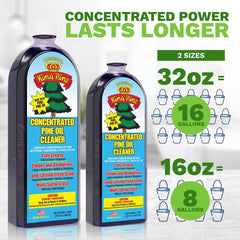 Concentrated Pine Oil Multi Surface Cleaner 16 fl oz Pack of 12