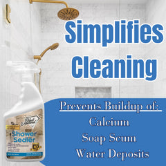 Natural Stone Shower Sealer & Grout Cleaner Kit 2 Pack
