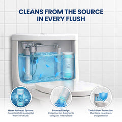 Automatic In Tank Toilet Cleaner System