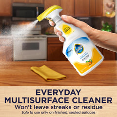 Pledge Multisurface Cleaner, Everyday Clean, Trigger, Fresh Citrus Scent