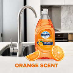 Dawn Ultra Antibacterial Dishwashing Liquid Dish Soap, 38 Oz, Orange Scent