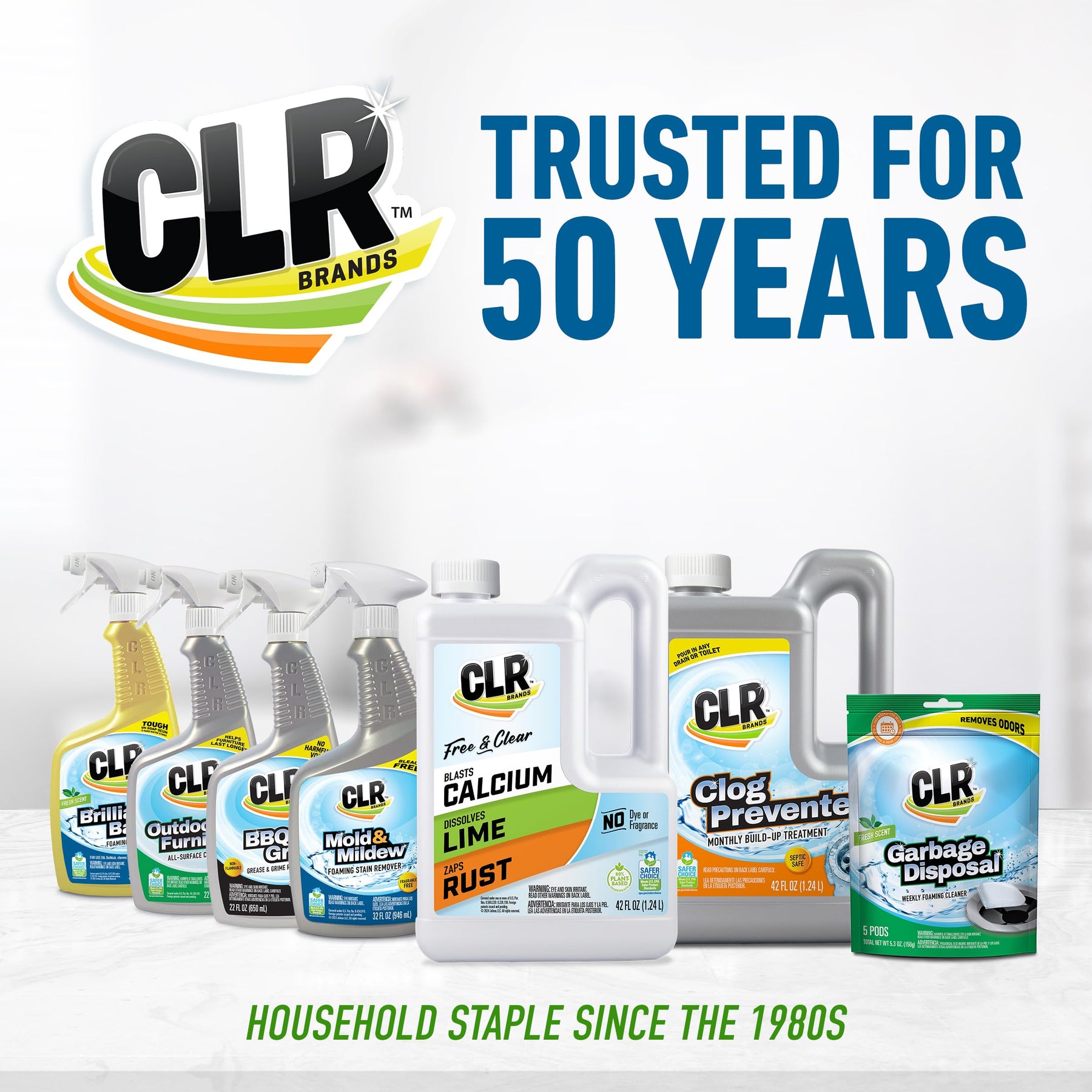 CLR Clear Pipes & Drains, Monthly Build Up Remover