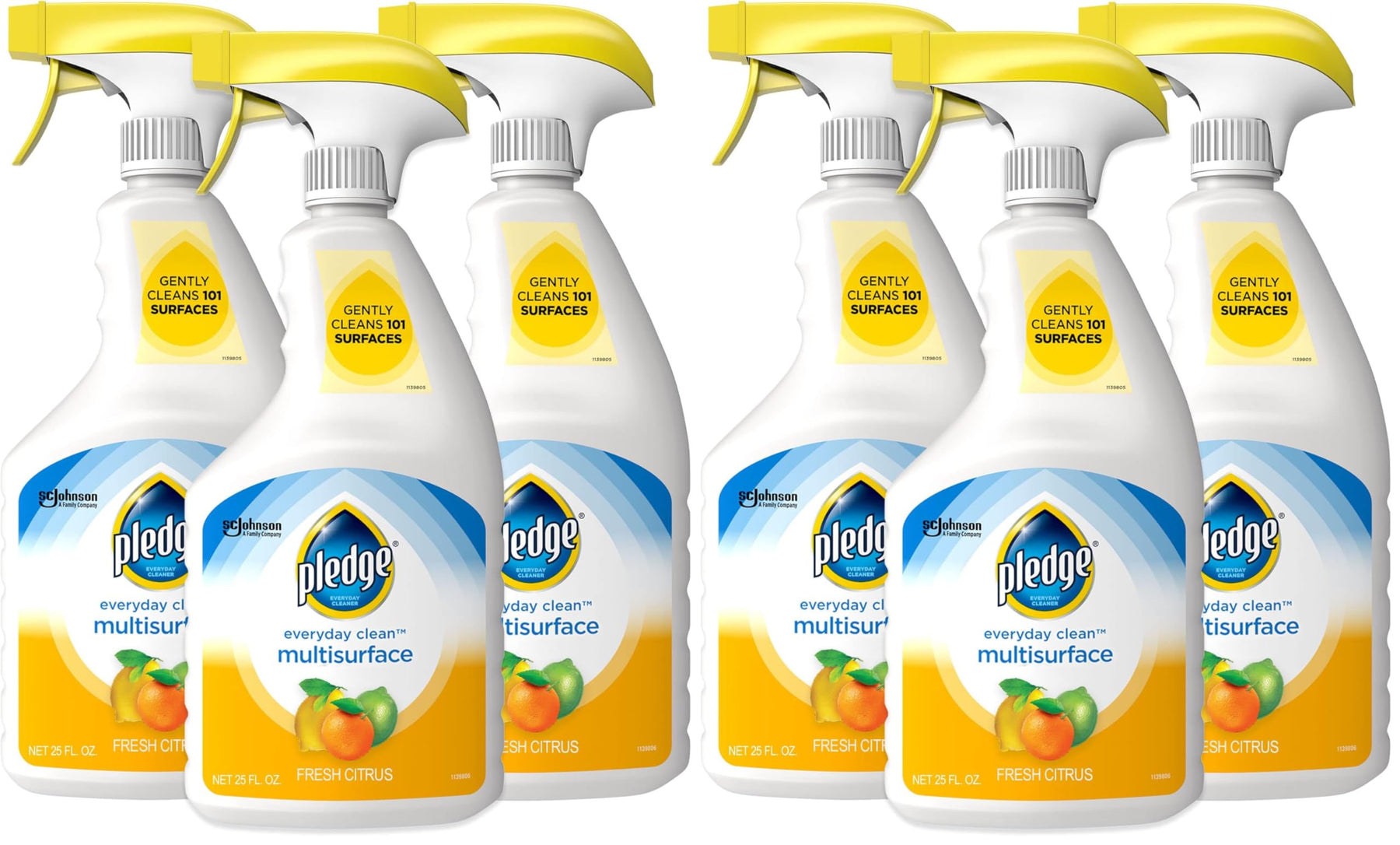 Pledge Multisurface Cleaner, Everyday Clean, Trigger, Fresh Citrus Scent