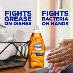 Dawn Ultra Antibacterial Dishwashing Liquid Dish Soap, 38 Oz, Orange Scent