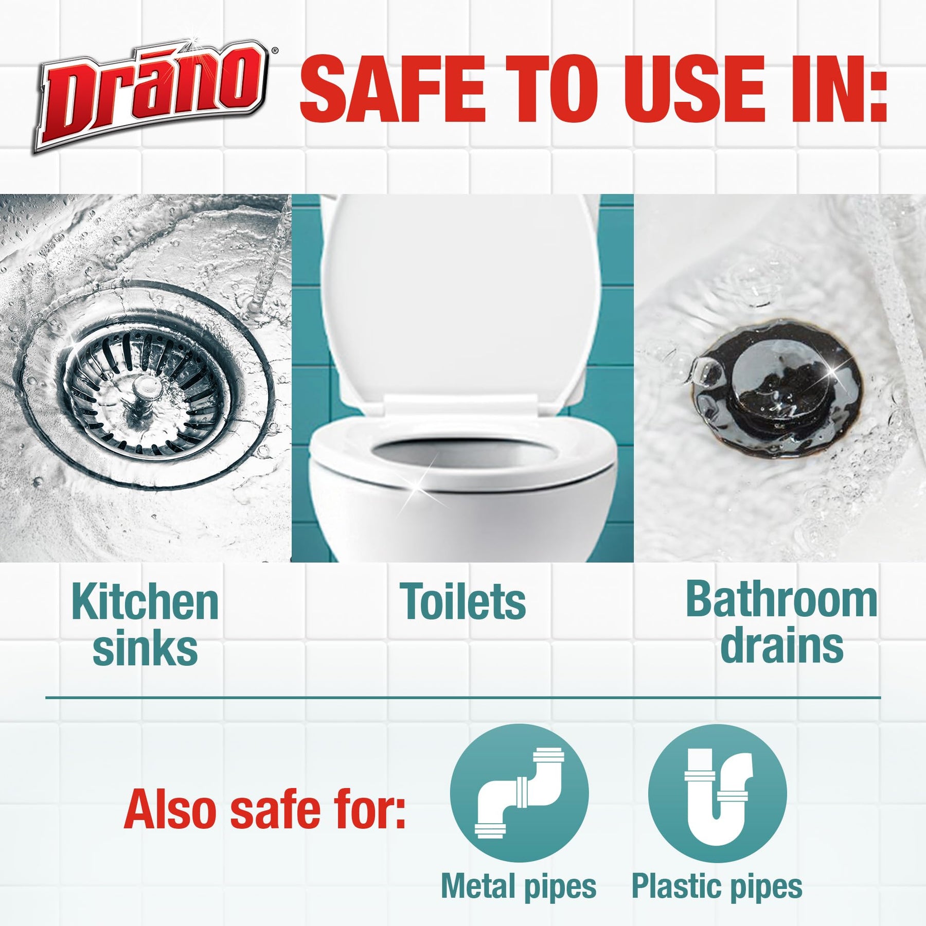 Drain Build Up Remover & Cleaner 60 oz