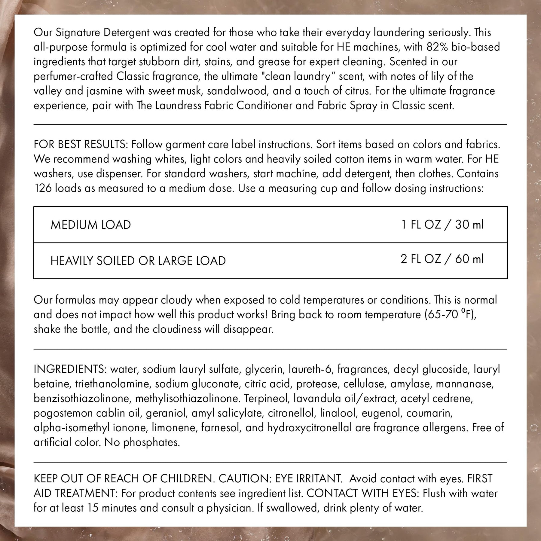 The Laundress Signature