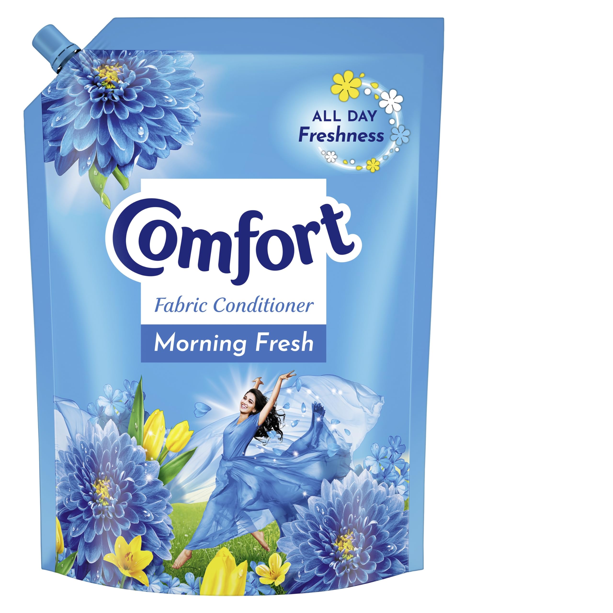 Comfort Fabric Softener, Liquid, Fresh Breeze, 2 Liters