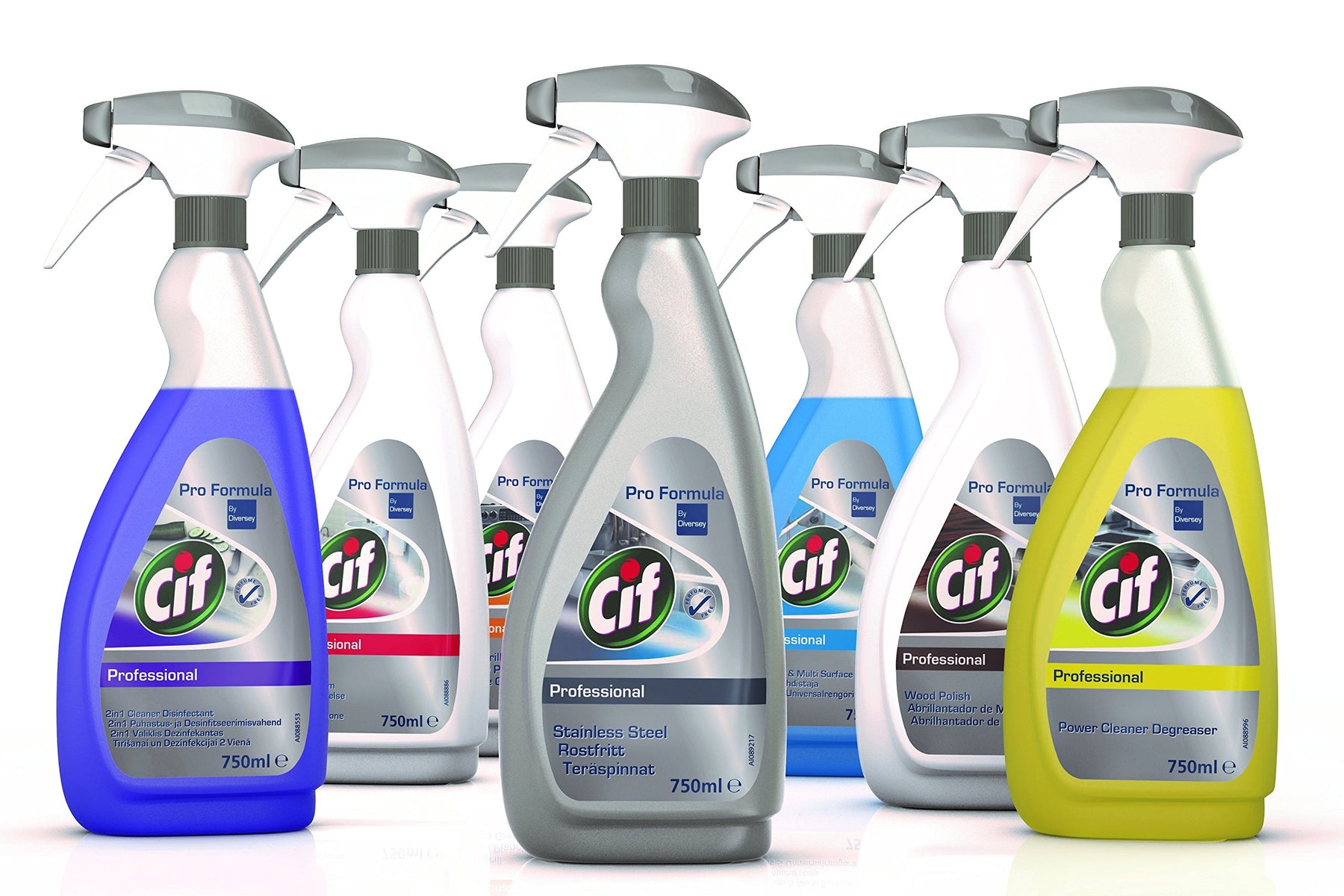 Cif Professional 2-in-1 Bathroom Cleaner Spray 750ml