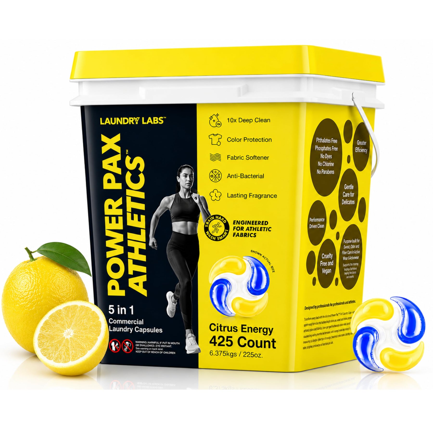5-in-1 Laundry Detergent Pods for Activewear
