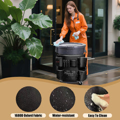 Heavy Duty Trash Can Cleaning Caddy Bag